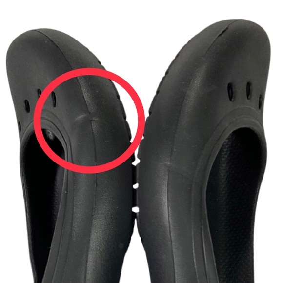 Crocs Kadee Size 6 Women’s Slip on Flats Shoes Black - Picture 9 of 10